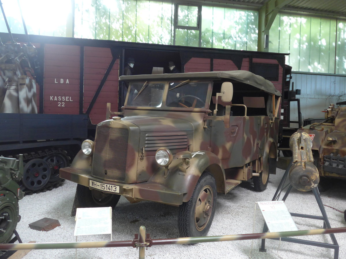 (205'054) - Bundesheer - WH-151'413 - Mercedes am 13. Mai 2019 in Sinsheim, Museum