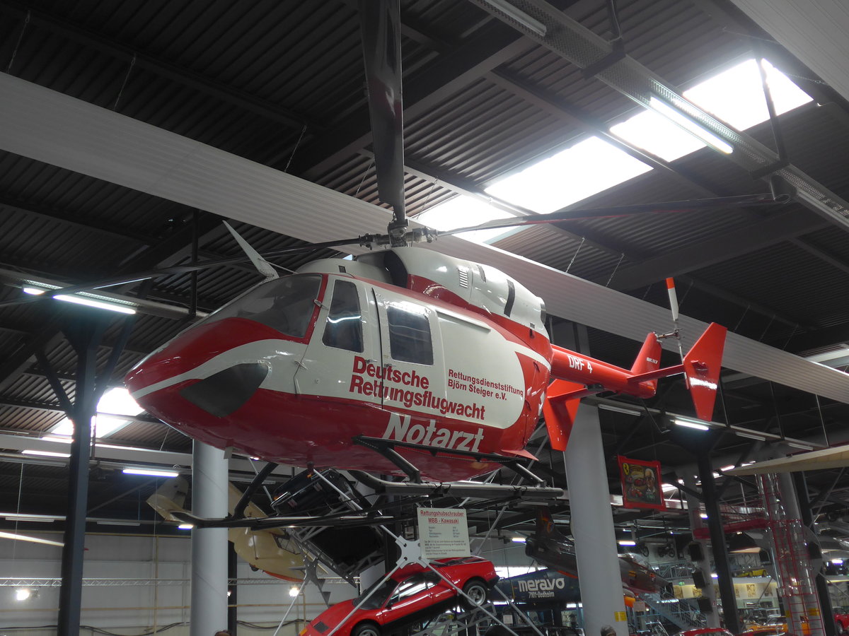 (205'091) - Deutsche Rettungsflugwacht - DRF 4 - am 13. Mai 2019 in Sinsheim, Museum
