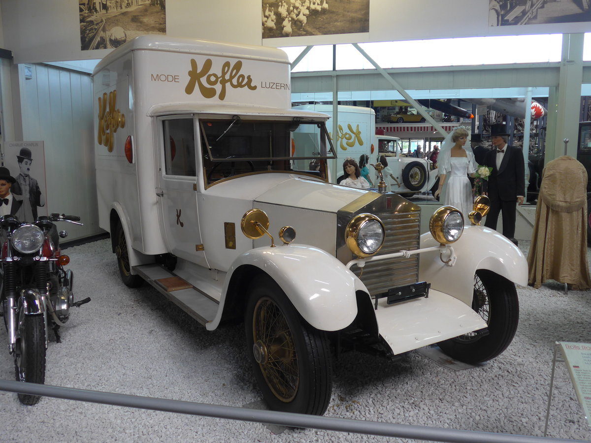 (205'119) - Kofler, Luzern - Rolls-Royce am 13. Mai 2019 in Sinsheim, Museum
