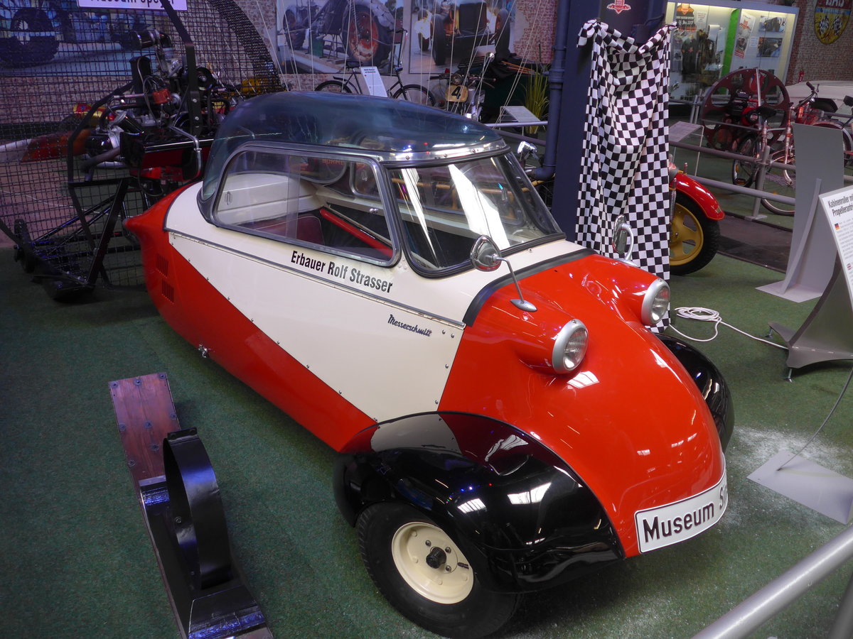 (205'154) - Messerschmitt am 13. Mai 2019 in Sinsheim, Museum