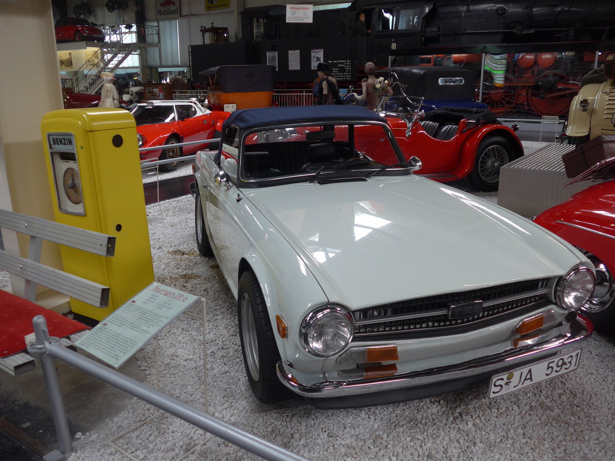 (205'157) - Triumph - S-JA 5931 - am 13. Mai 2019 in Sinsheim, Museum