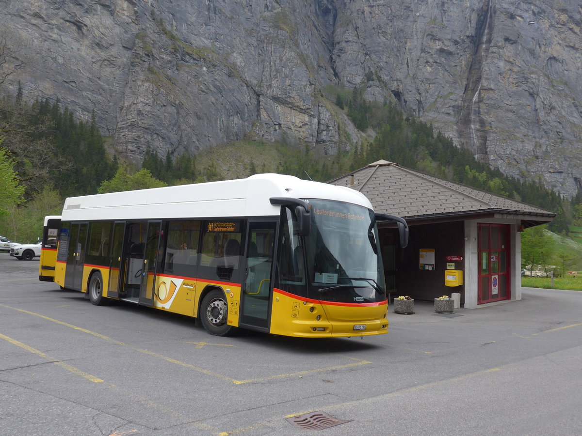 (205'309) - PostAuto Bern - BE 475'161 - Hess am 19. Mai 2019 in Stechelberg, Hotel