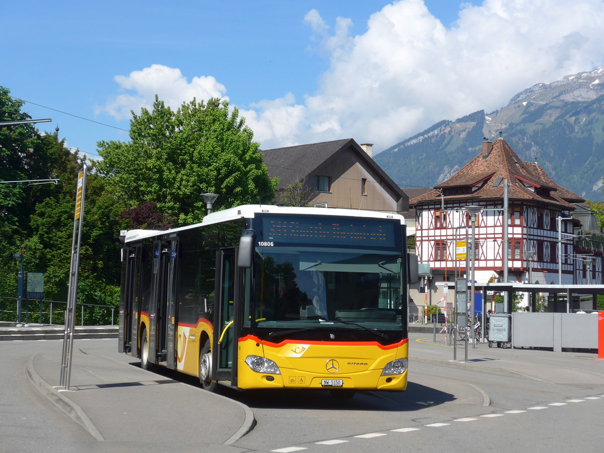 (205'595) - Thepra, Stans - Nr. 14/NW 5150 - Mercedes am 30. Mai 2019 beim Bahnhof Stans