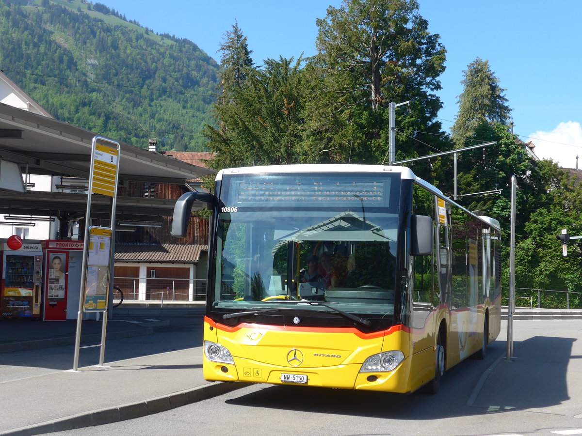 (205'596) - Thepra, Stans - Nr. 14/NW 5150 - Mercedes am 30. Mai 2019 beim Bahnhof Stans