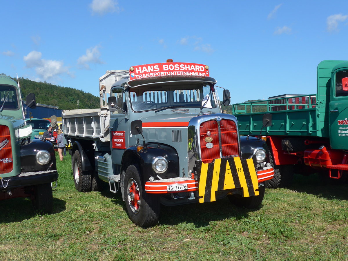 (205'796) - Bosshard, Z�rich - Nr. 3/TG 77'776 - Saurer am 8. Juni 2019 in Thayngen, Saurertreffen