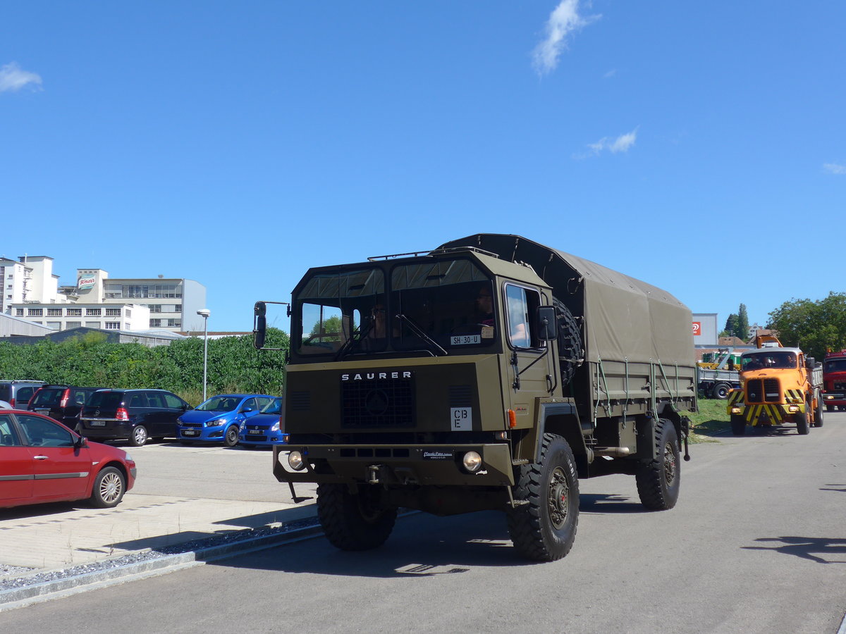 (205'865) - Saurer - SH 30 U - am 8. Juni 2019 in Thayngen, Saurertreffen
