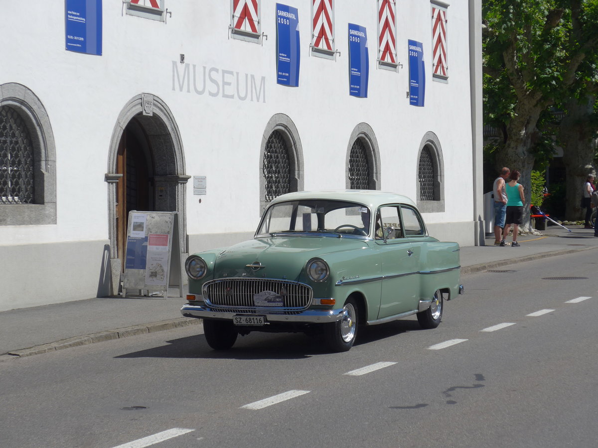 (205'985) - Opel - SZ 68'116 - am 8. Juni 2019 in Sarnen, OiO
