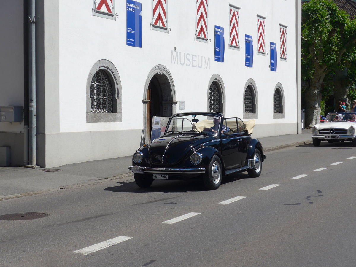 (206'058) - VW-K�fer - NW 16'902 - am 8. Juni 2019 in Sarnen, OiO