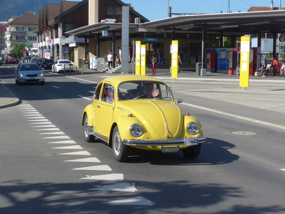 (206'183) - VW-K�fer - GR 159'818 - am 8. Juni 2019 in Sarnen, OiO