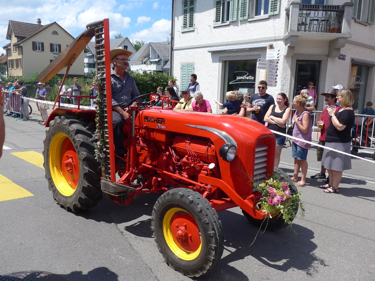 (206'703) - Bucher - ZH 5743 - am 23. Juni 2019 am Jodlerfest-Umzug in Winterthur