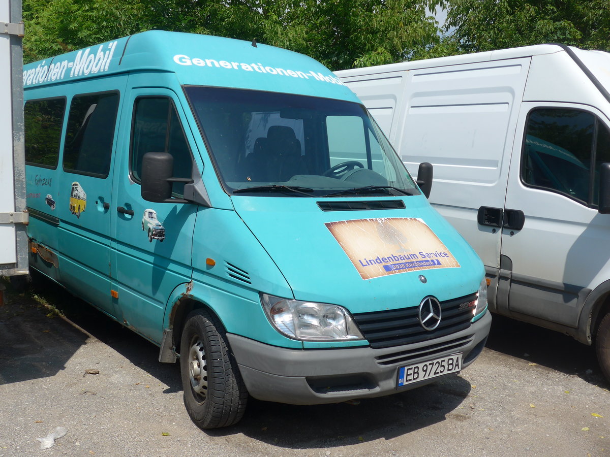 (207'194) - ??? - EB 9725 BA - Mercedes (ex Generationen-Mobil, CH-Kirchlindach) am 4. Juli 2019 in Gabrovo