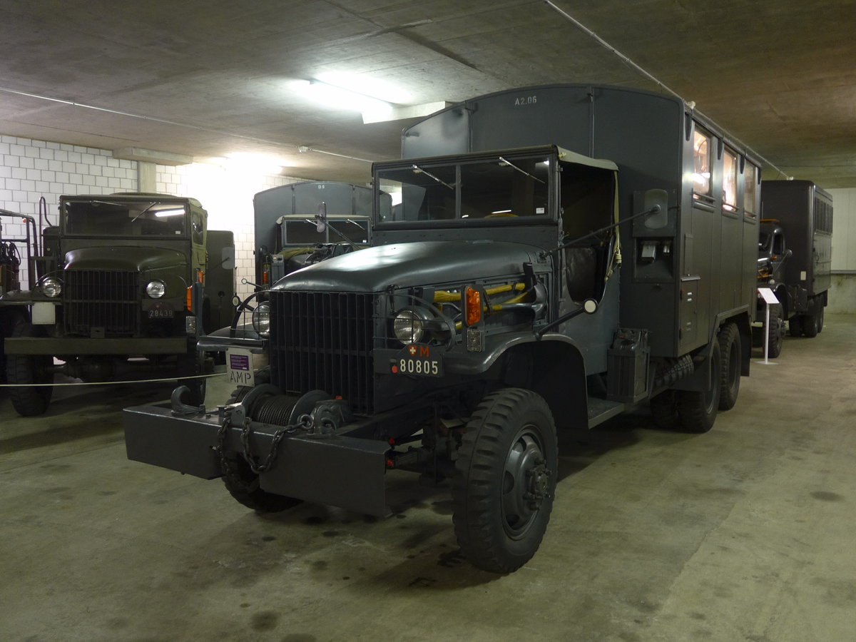 (207'831) - Schweizer Armee - M+80'805 - GMC am 10. Juli 2019 in Burgdorf, AMP