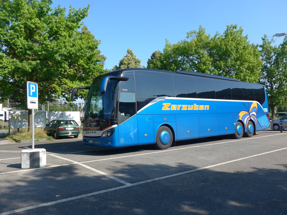 (207'909) - Zerzuben, Visp-Eyholz - Nr. 1/VS 109'423 - Setra am 14. Juli 2019 in Thun, Seestrasse