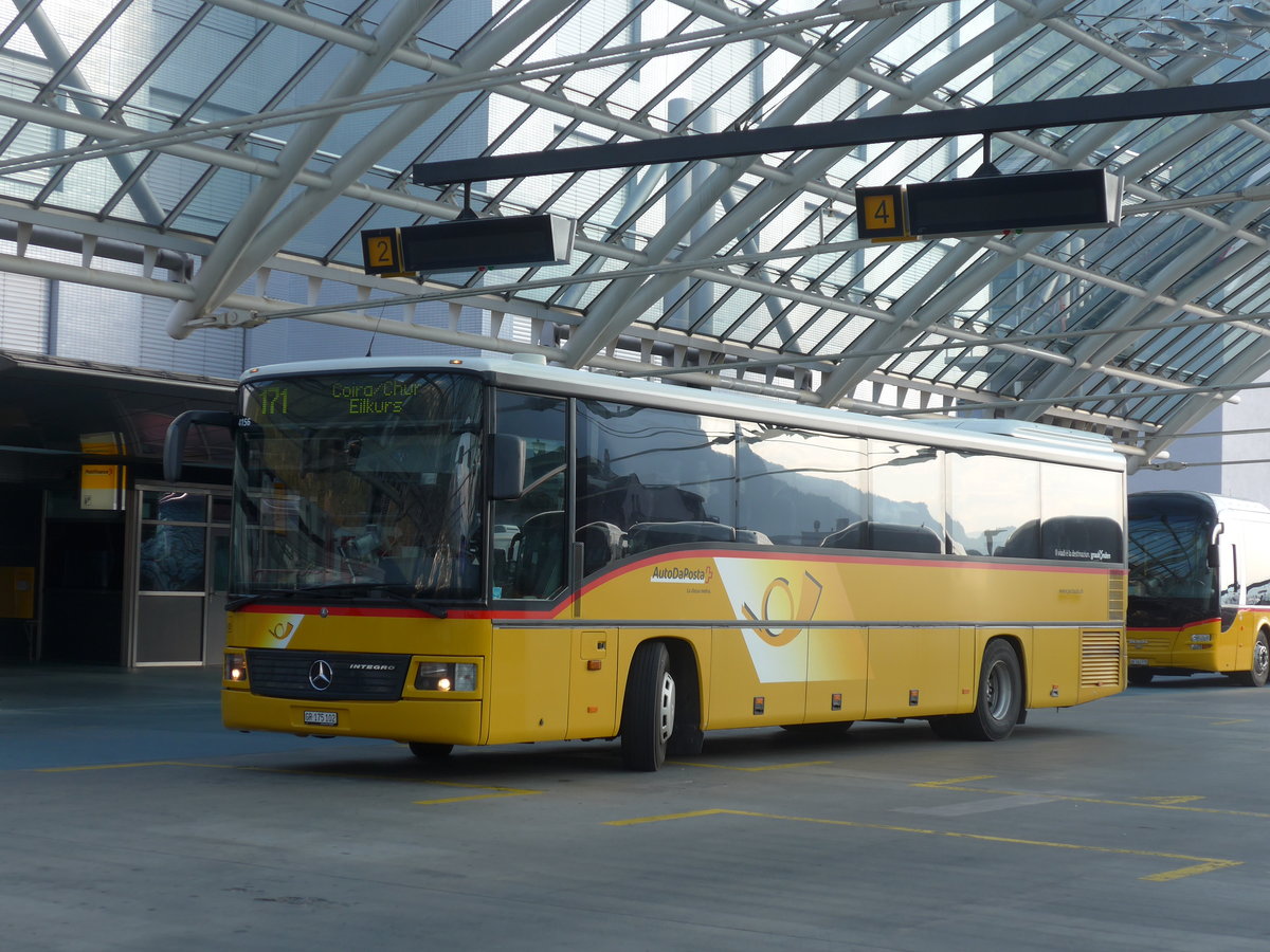 (208'094) - PostAuto Graubnden - GR 175'102 - Mercedes (ex Terretaz, Zernez) am 21. Juli 2019 in Chur, Postautostation