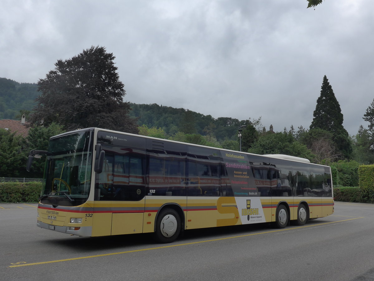 (208'196) - STI Thun - Nr. 132/BE 801'132 - MAN am 29. Juli 2019 bei der Schifflndte Thun