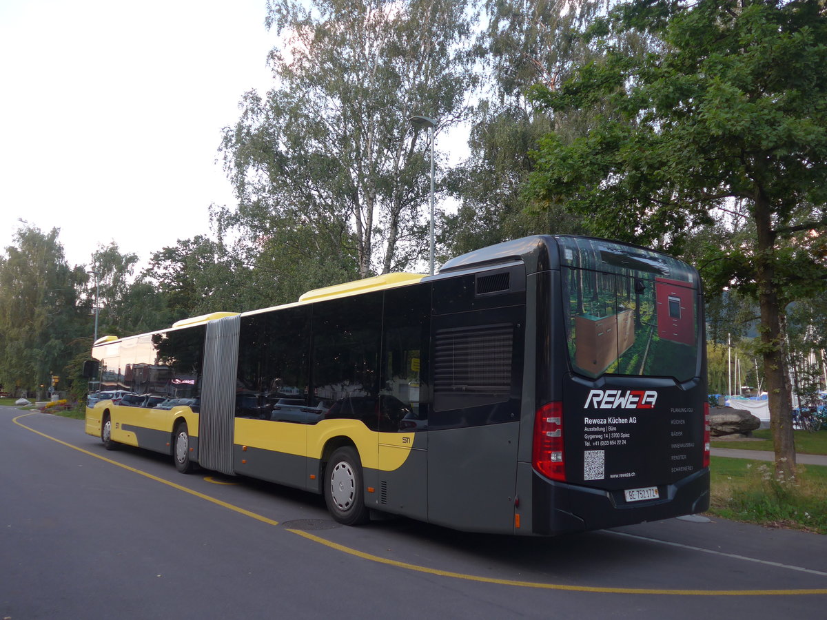 (208'269) - STI Thun - Nr. 172/BE 752'172 - Mercedes am 2. August 2019 in Thun, Lachen