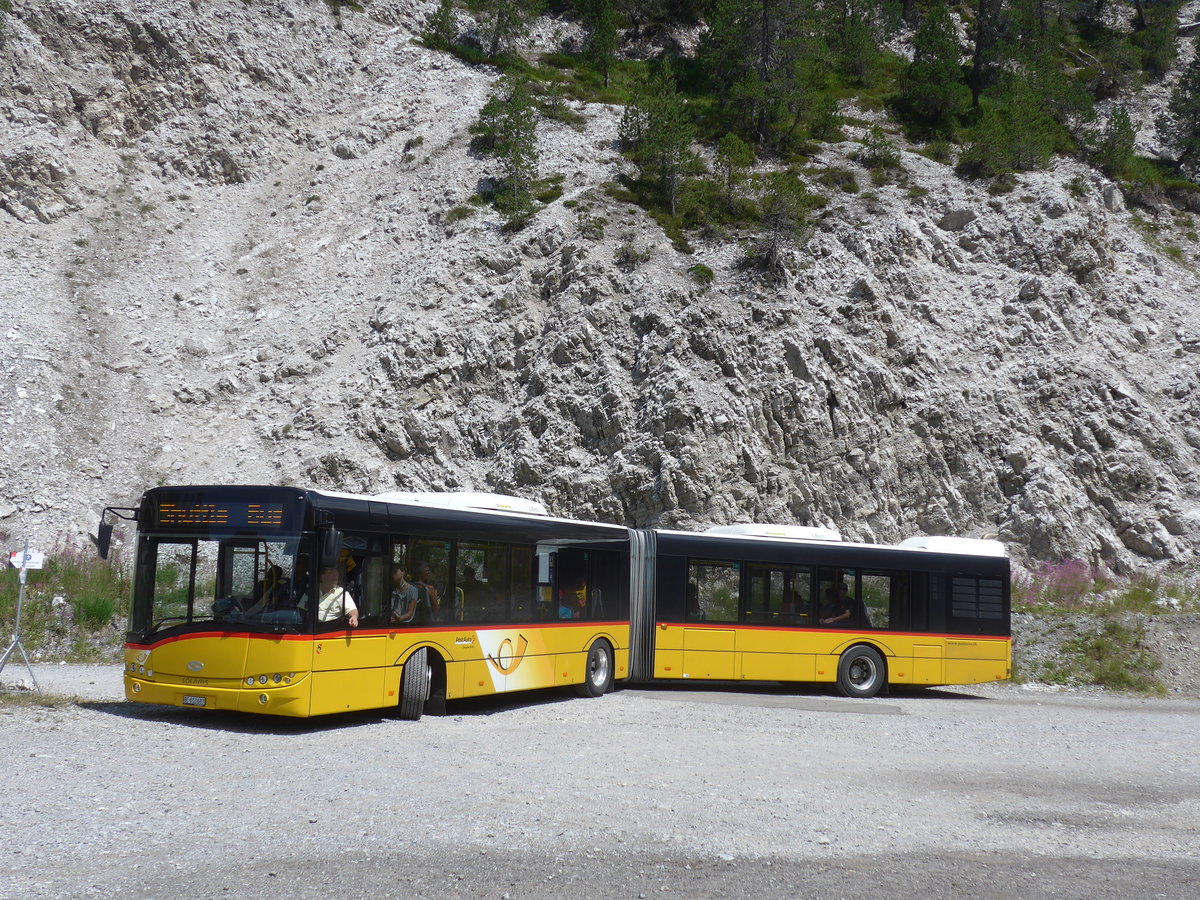 (208'534) - PostAuto Bern - Nr. 683/BE 813'683 - Solaris am 5. August 2019 in Les Diablerets, Col du Pillon