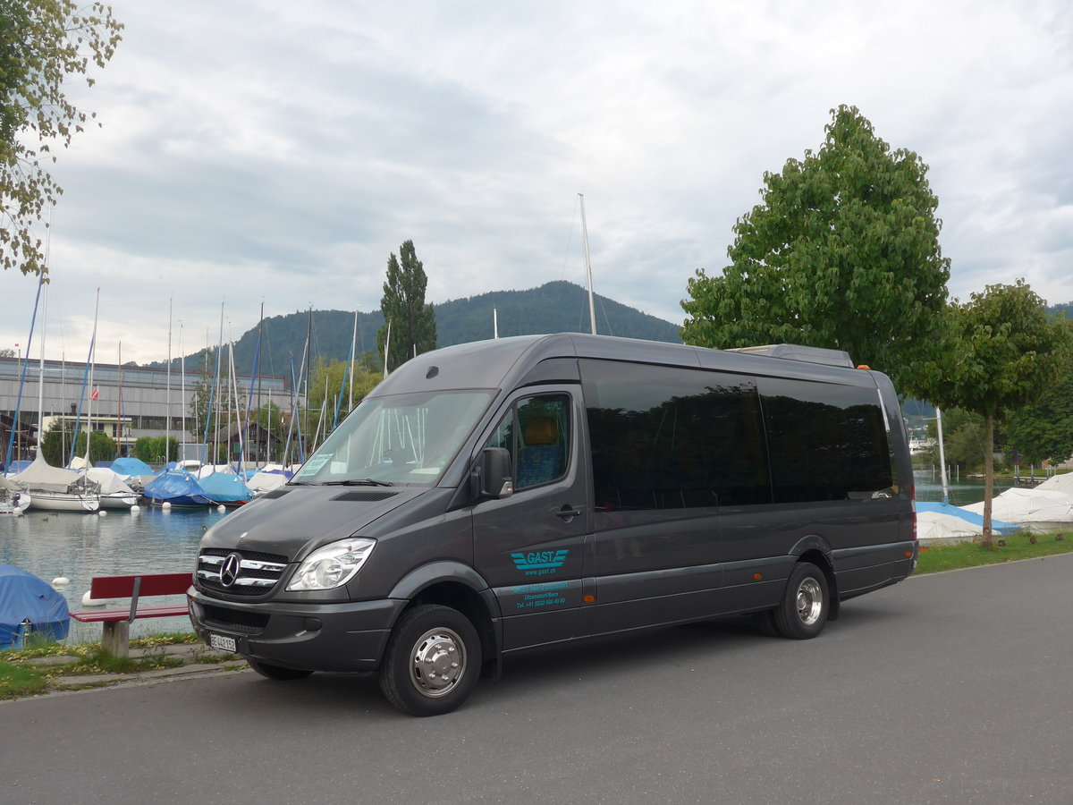 (208'570) - Gast, Utzenstorf - BE 442'152 - Mercedes am 7. August 2019 in Thun, Strandbad