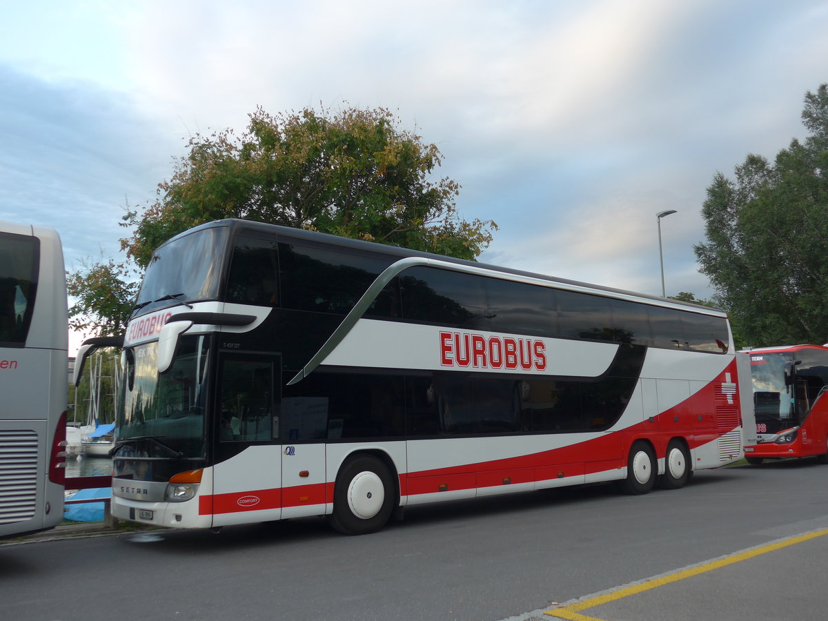 (208'618) - Knecht, Windisch - Nr. 78/AG 8960 - Setra am 10. August 2019 in Thun, Strandbad