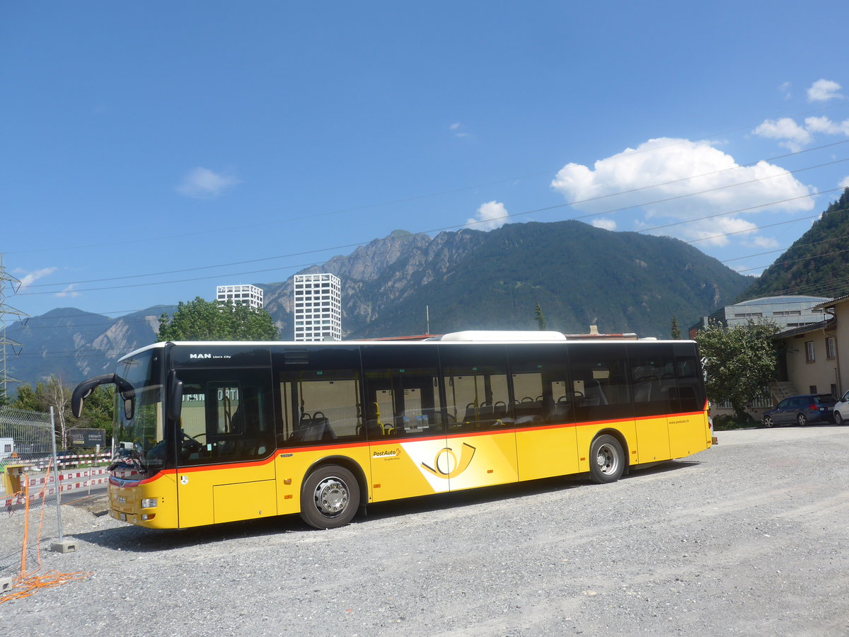 (208'687) - PostAuto Graubnden - GR 168'857 - MAN am 11. August 2019 in Chur, Hans Fischer