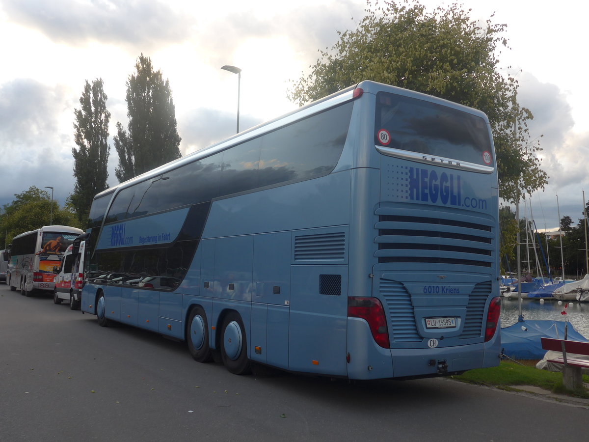 (208'731) - Heggli, Kriens - Nr. 34/LU 15'595 - Setra am 15. August 2019 in Thun, Strandbad