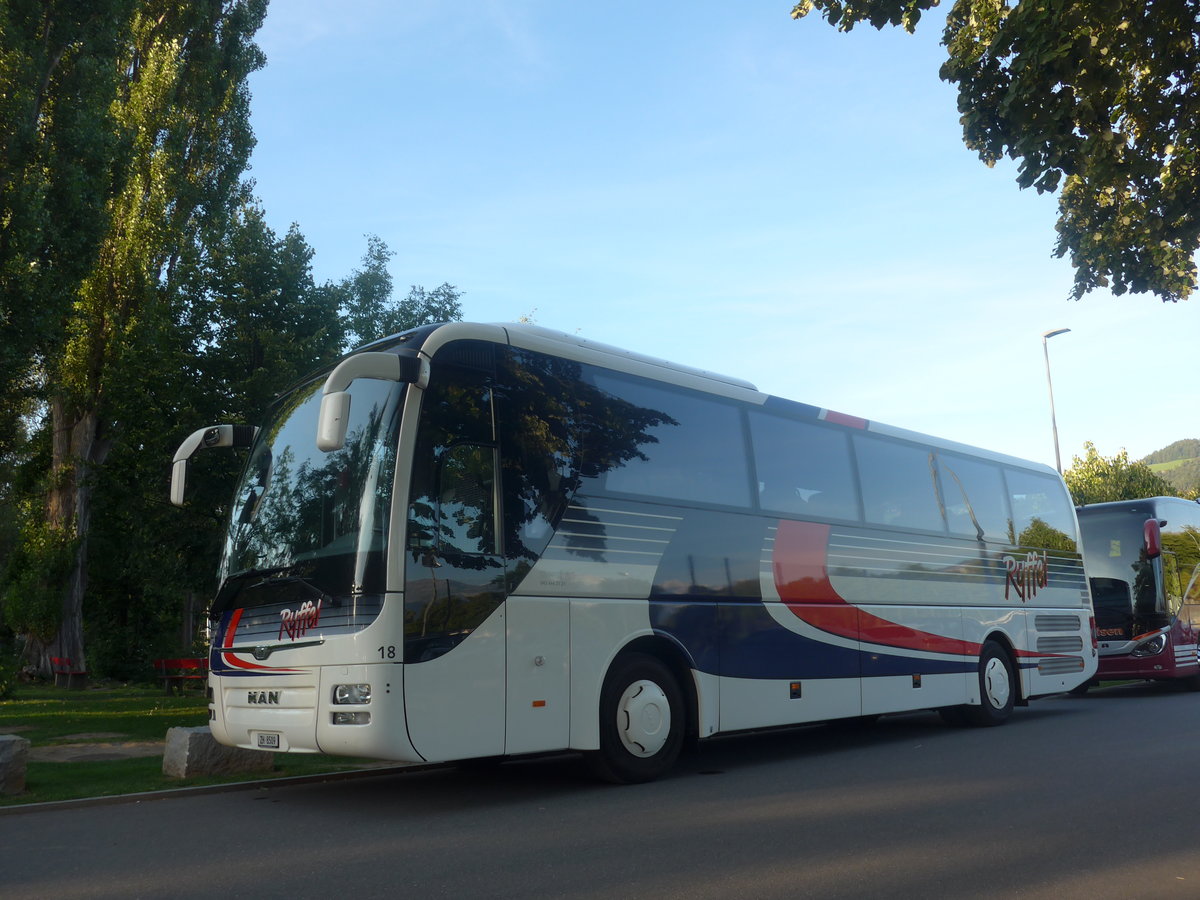 (208'734) - Ryffel, Volketswil - Nr. 18/ZH 8509 - MAN am 16. August 2019 in Thun, Strandbad