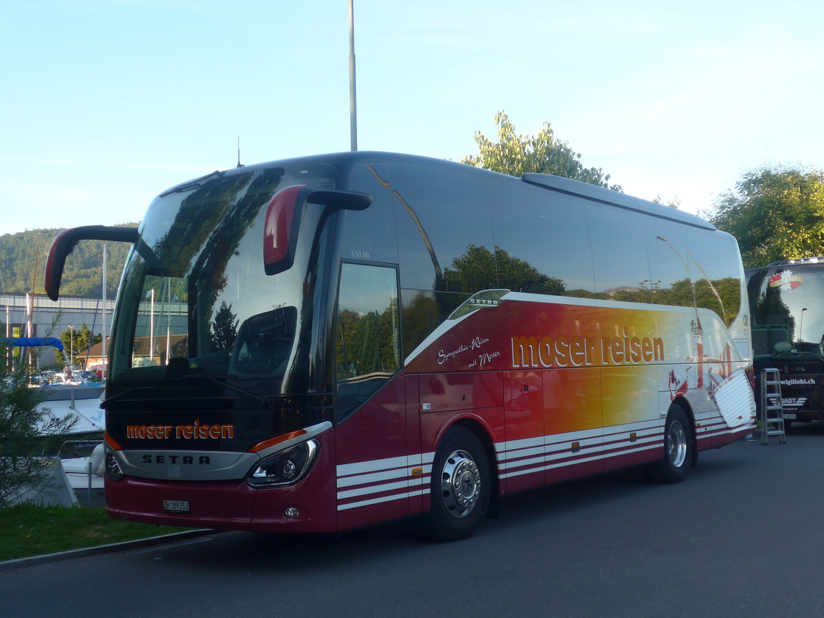 (208'735) - Moser, Flaach - ZH 189'253 - Setra am 16. August 2019 in Thun, Strandbad