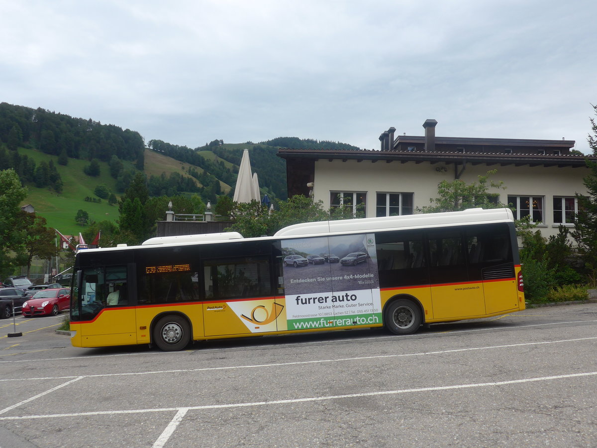 (208'779) - PostAuto Ostschweiz - SG 304'011 - Mercedes (ex TG 158'012) am 17. August 2019 in Atzmnnig, Schutt