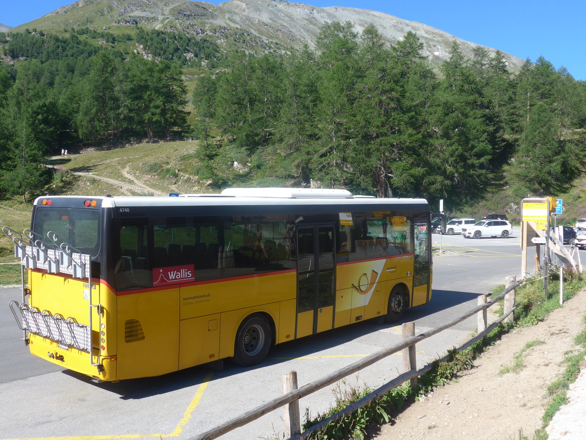 (208'988) - Autotour, Visp - VS 28'176 - Irisbus am 18. August 2019 auf der Moosalp