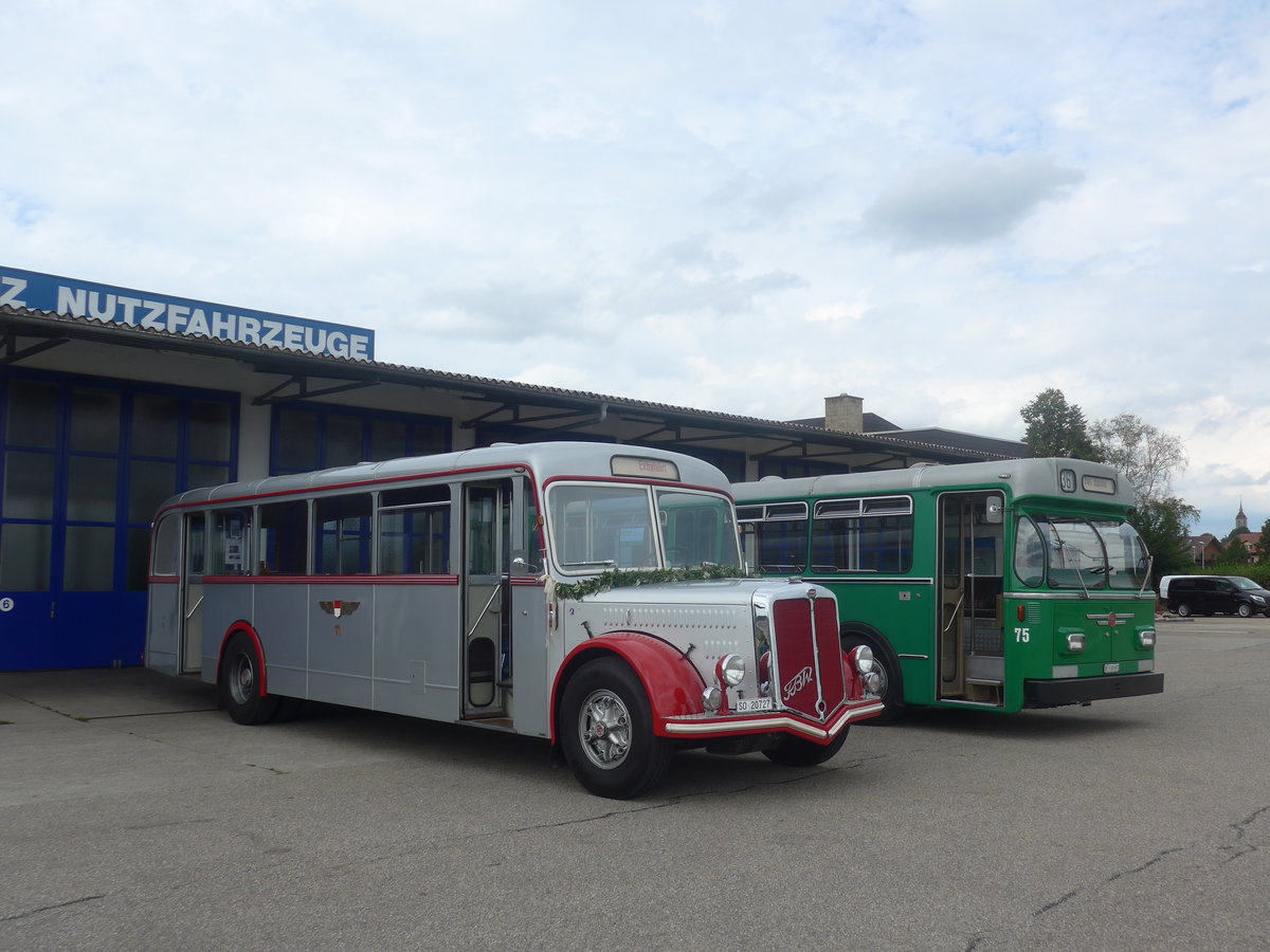 (209'230) - BSU Solothurn - Nr. 11/SO 20'727 - FBW/Hess am 1. September 2019 in Lyssach, Lorenz