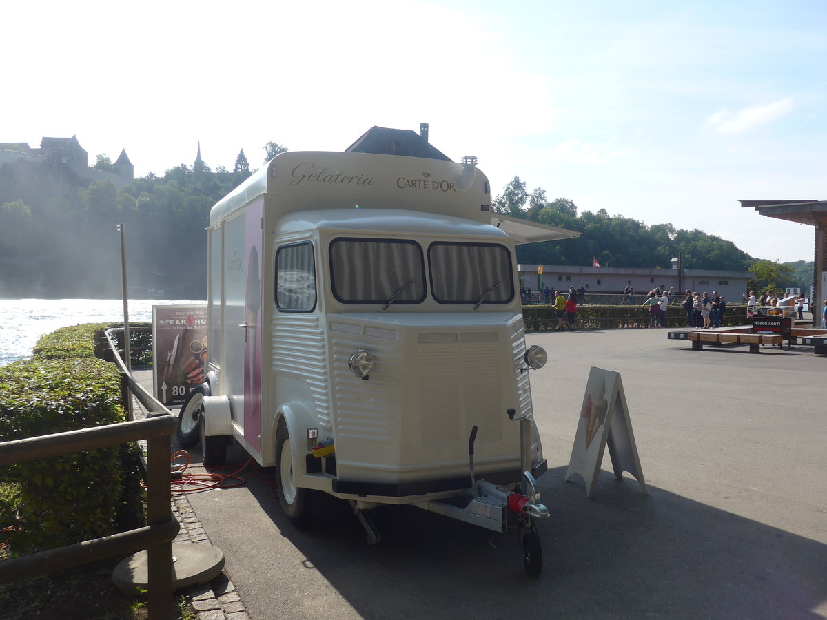 (209'562) - Glacewagen als Anh�nger - SH 22'509 - Citro�n am 14. September 2019 bei Neuhausen