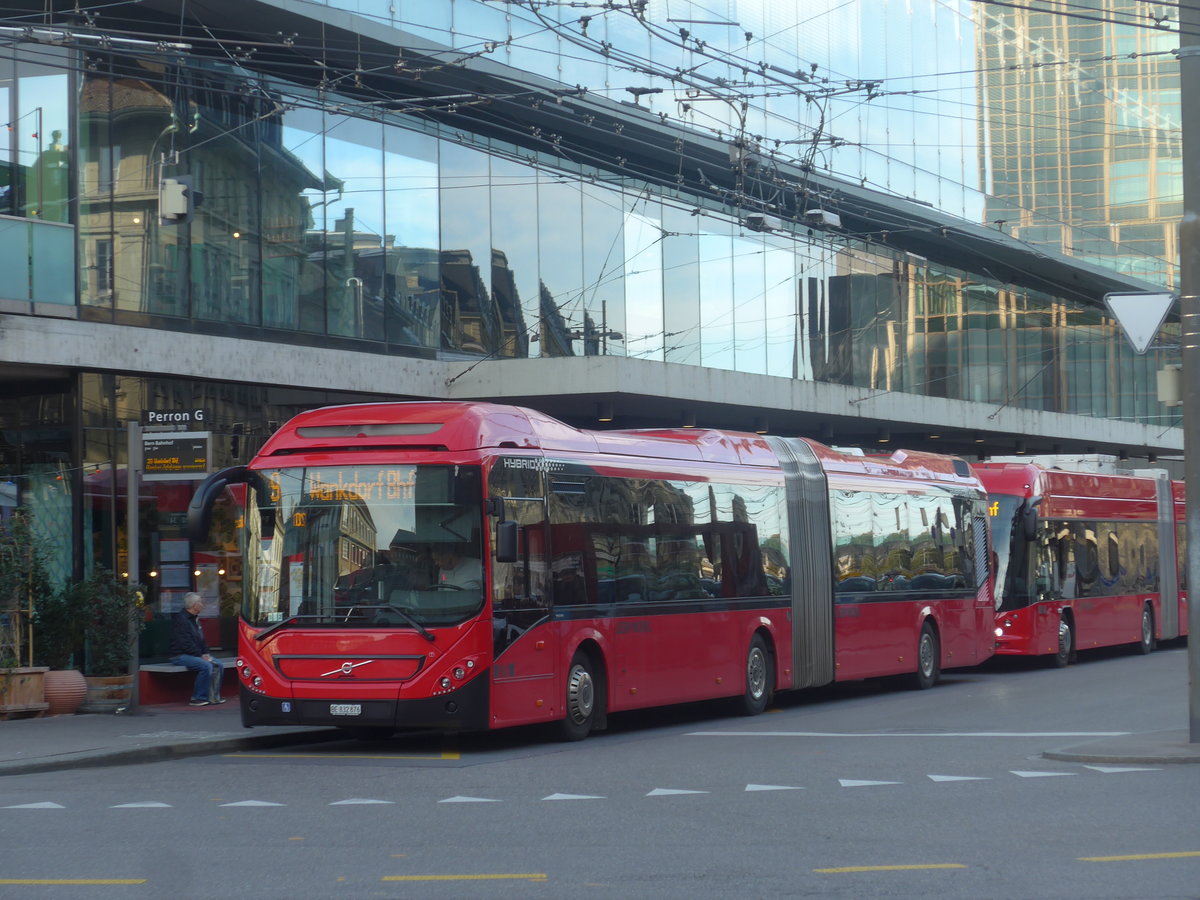 (210'081) - Bernmobil, Bern - Nr. 876/BE 832'876 - Volvo am 12. Oktober 2019 beim Bahnhof Bern