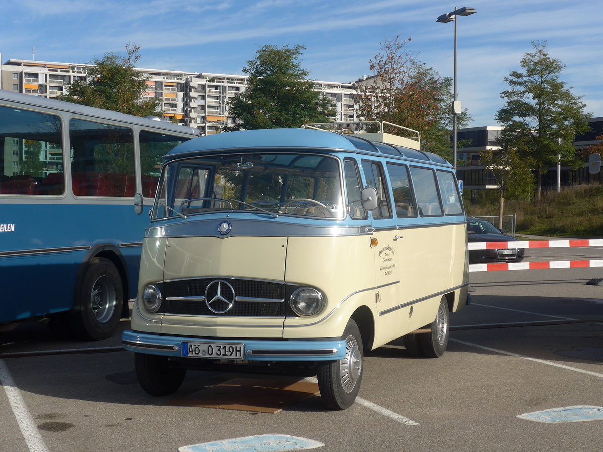 (210'118) - Aus Deutschland: Kainzmaier, Unterneukirchen - A-O 319H - Mercedes am 12. Oktober 2019 in Bern, Westside