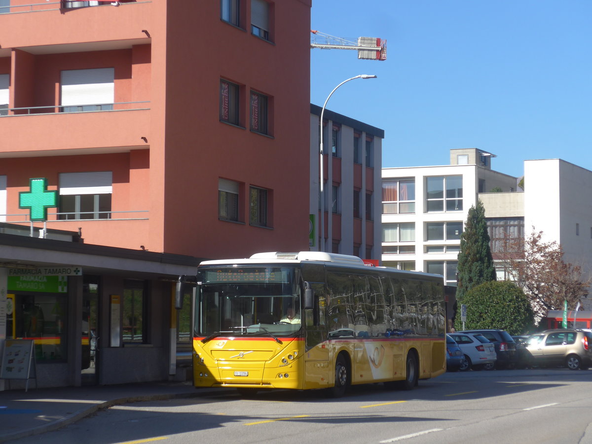 (210'570) - ATV, Rivera - Nr. 11/TI 13'794 - Volvo am 26. Oktober 2019 beim Bahnhof Rivera-Birenico