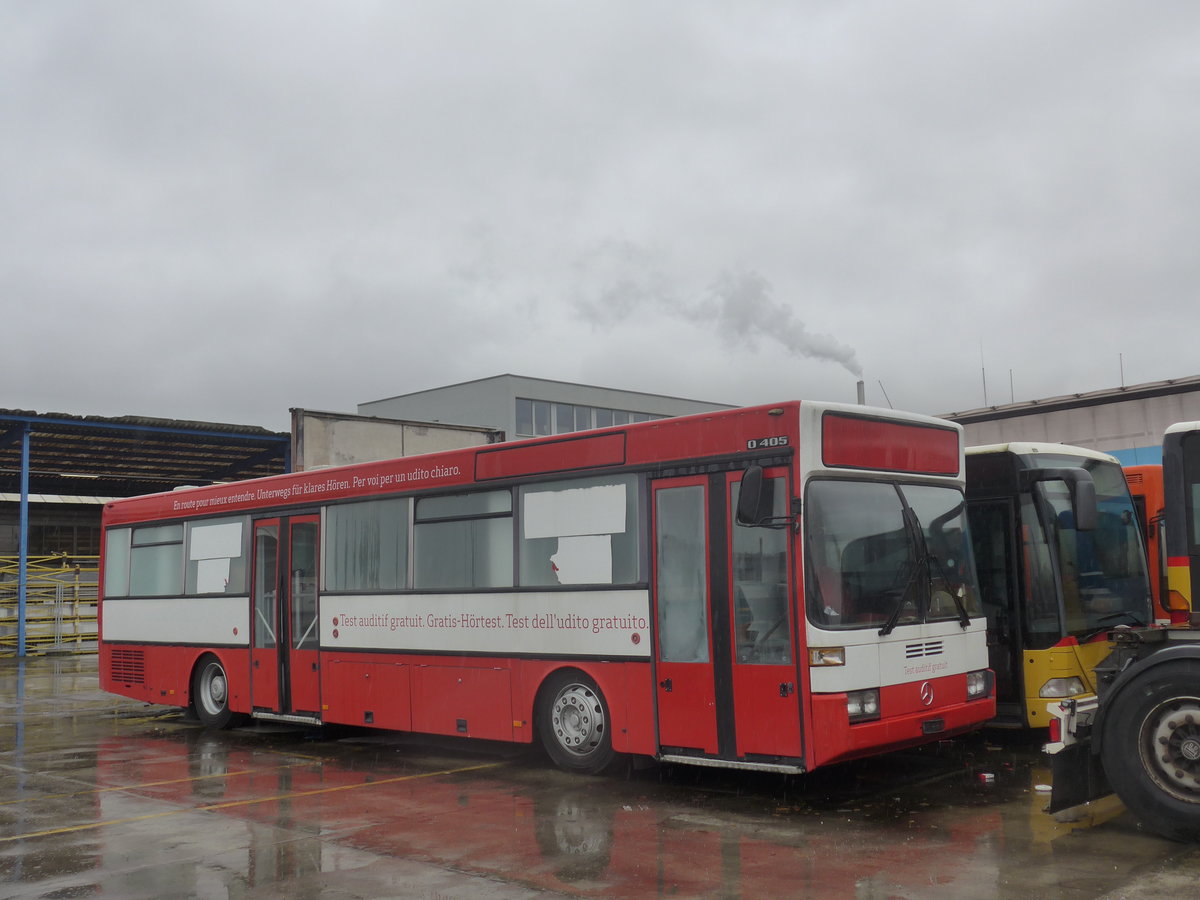 (210'763) - AmpliBus, Baar - Mercedes (ex Voegtlin-Meyer, Brugg Nr. 13) am 8. November 2019 in Frauenfeld, Langdorfstrasse