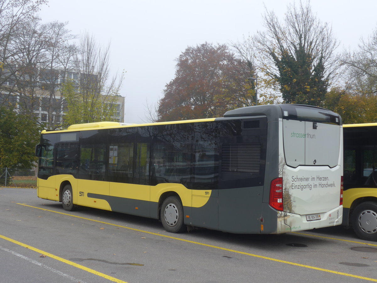 (210'972) - STI Thun - Nr. 185/BE 804'185 - Mercedes am 11. November 2019 bei der Schifflndte Thun