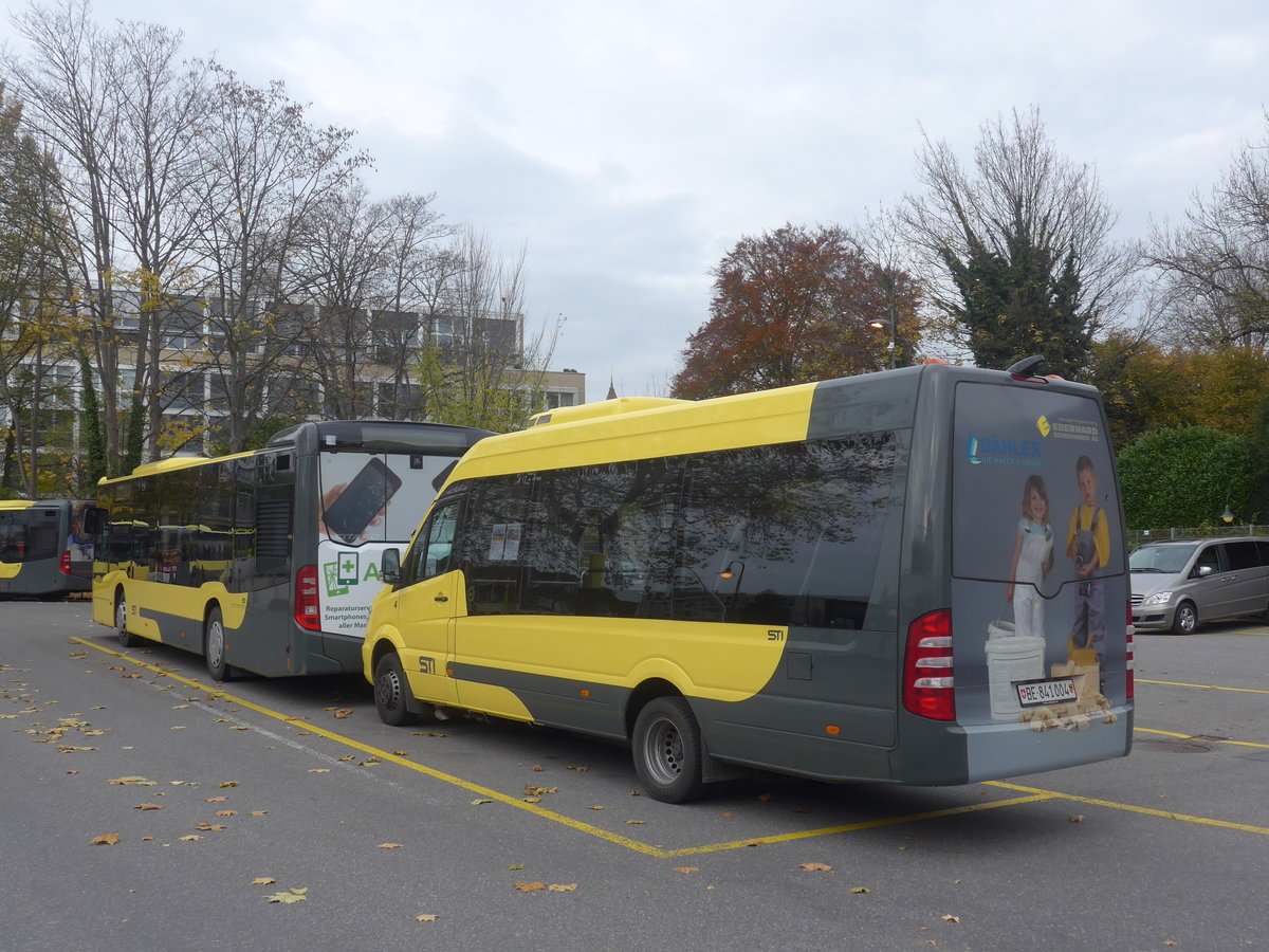 (211'046) - STI Thun - Nr. 4/BE 841'004 - Mercedes am 11. November 2019 bei der Schifflndte Thun