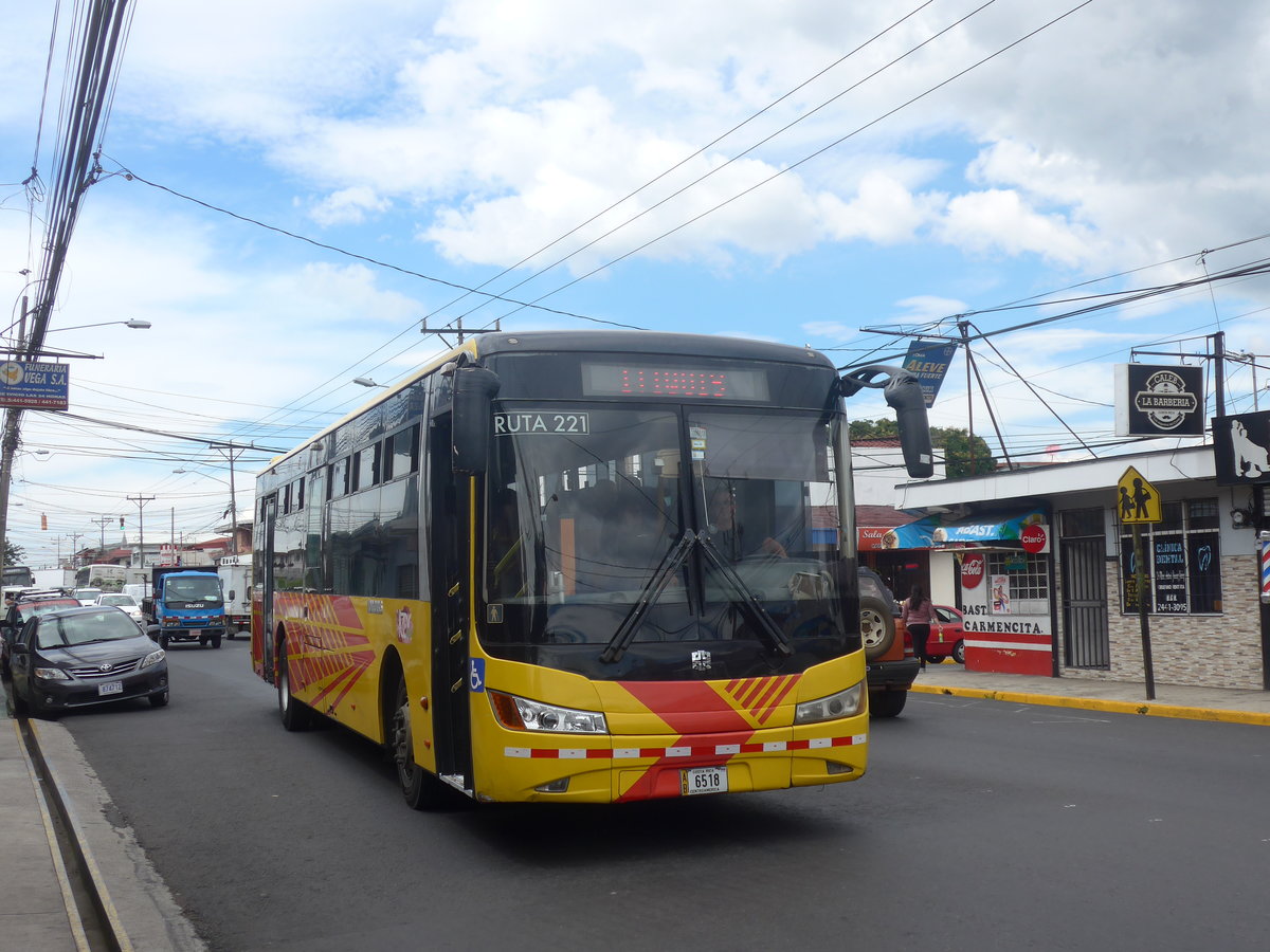 (211'091) - ??? - 6518 - Zhongtong am 13. November 2019 in Alajuela