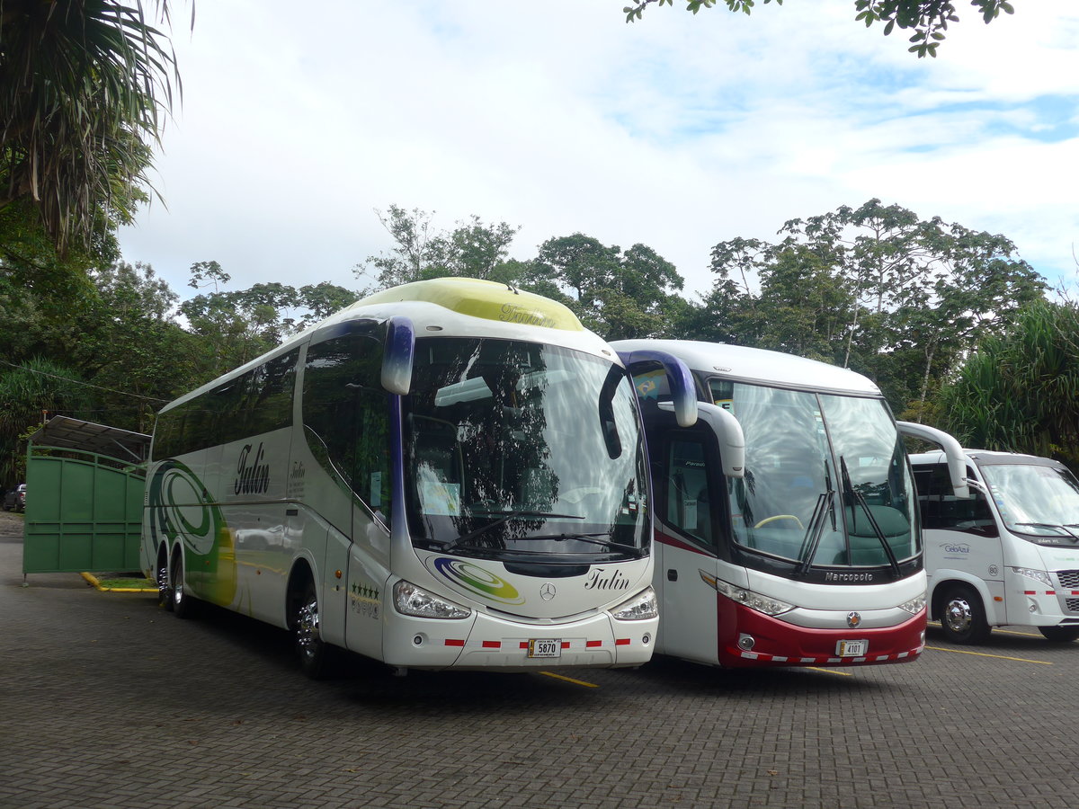 (211'157) - Tulin - 5870 - Mercedes/Irizar am 14. November 2019 in La Fortuna, Mistico 