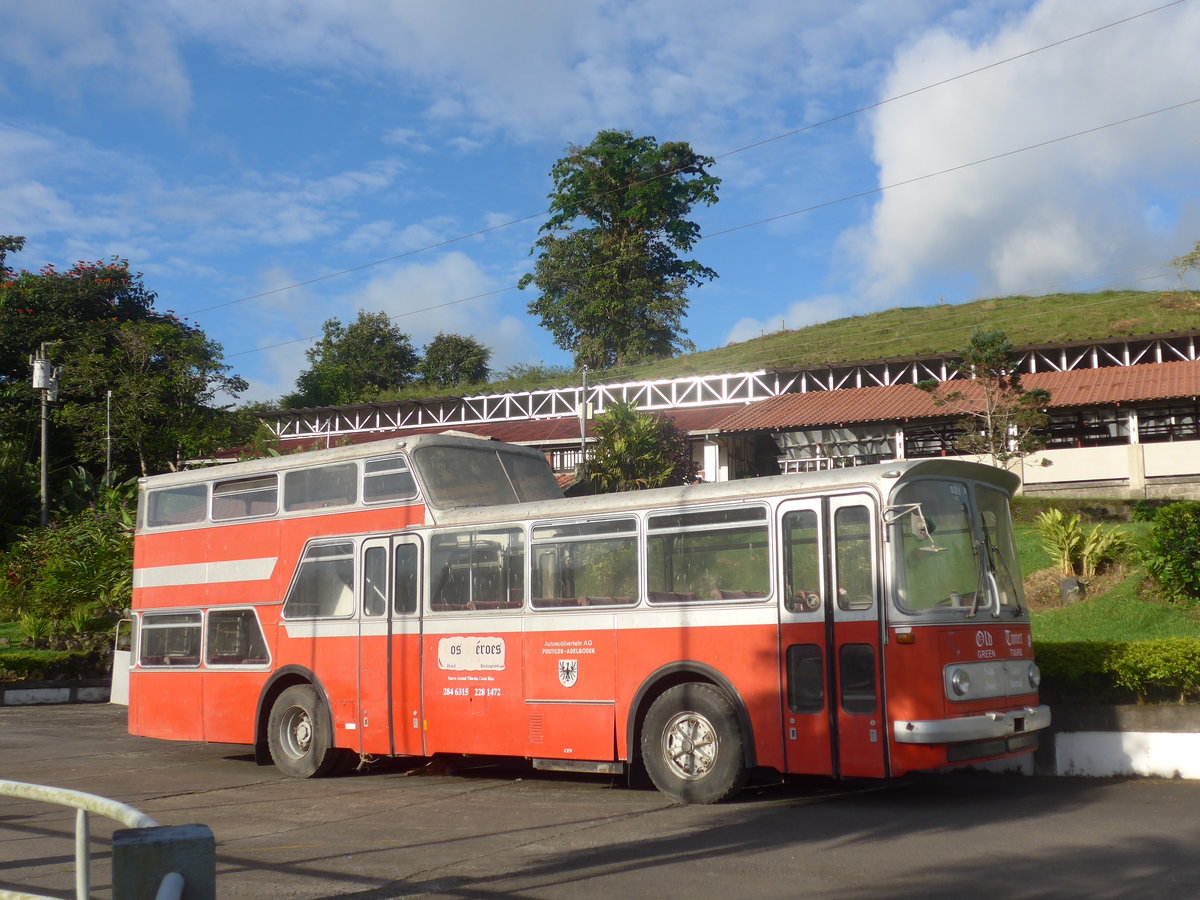 (211'711) - Ulrich, Nuevo Arenal - FBW/Vetter-R&J Anderthalbdecker (ex Wespe, CH-altsttten; ex AFA Adelboden/CH Nr. 6) am 19. November 2019 in Nuevo Arenal, Los Hroes