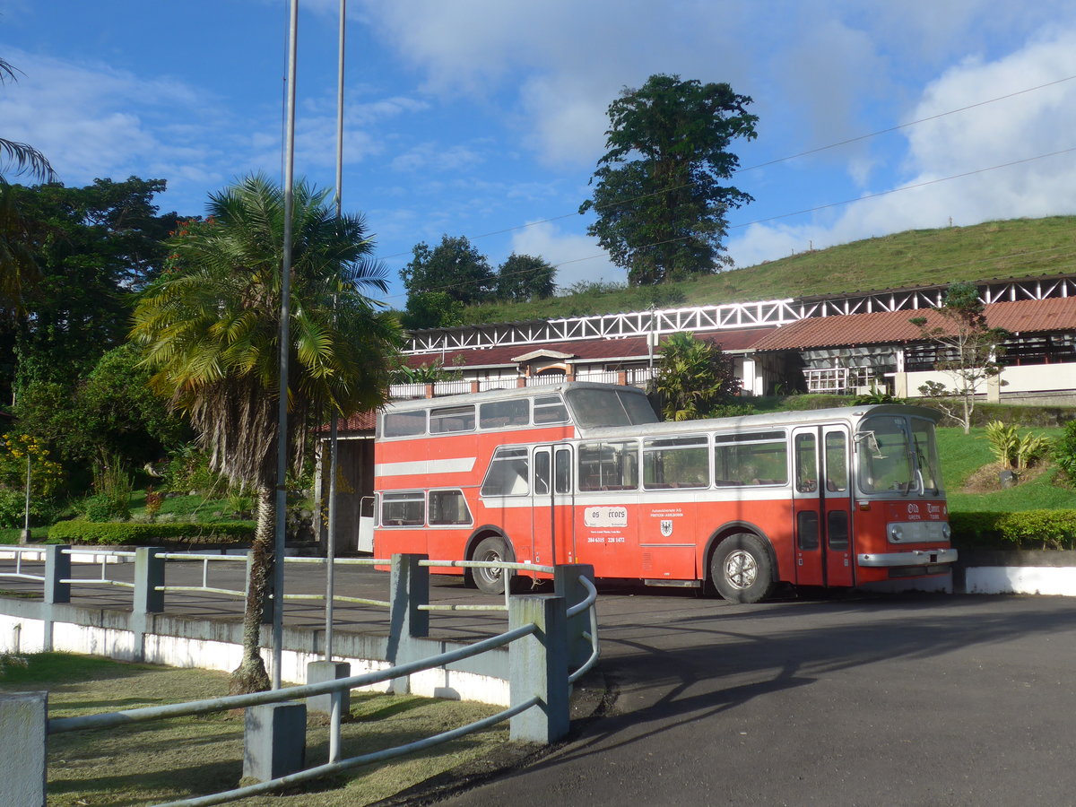 (211'713) - Ulrich, Nuevo Arenal - FBW/Vetter-R&J Anderthalbdecker (ex Wespe, CH-Altsttten; ex AFA Adelboden/CH Nr. 6) am 19. November 2019 in Nuevo Arenal, Los Hroes