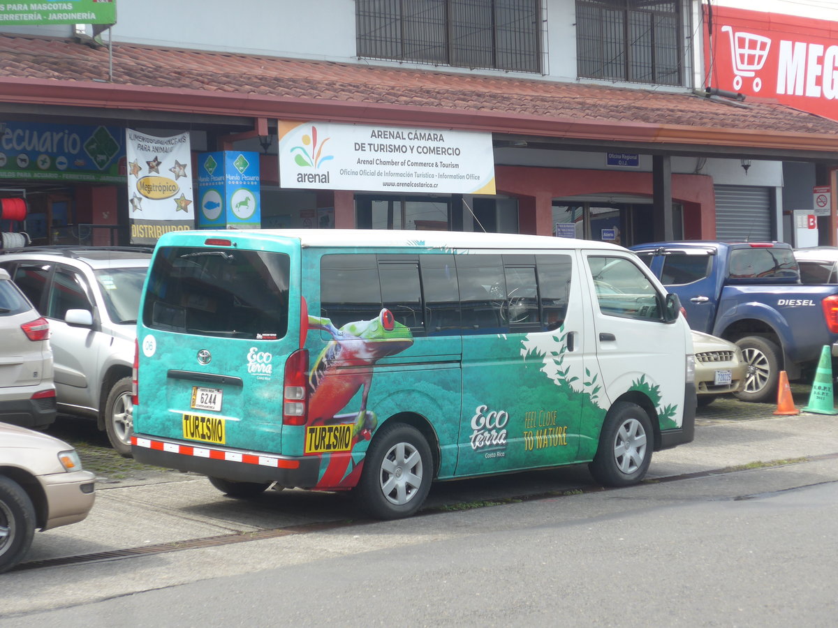 (211'822) - Ecoterra, La Fortuna - Nr. 6/6244 - Toyota am 20. November 2019 in La Fortuna