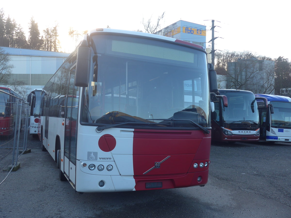 (212'987) - TPF Fribourg - Nr. 22 - Volvo am 14. Dezember 2019 in Kloten, EvoBus