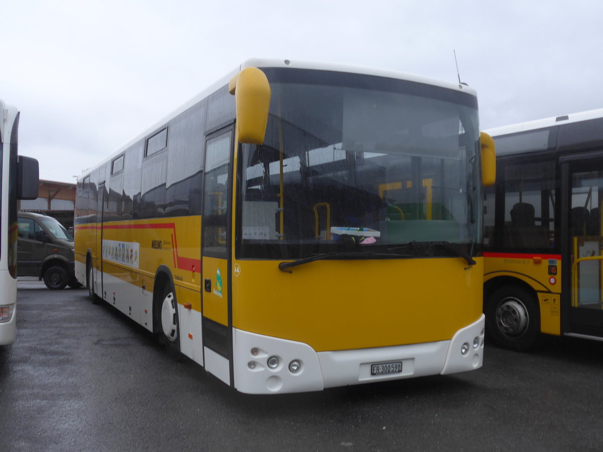 (213'029) - Wieland, Murten - Nr. 44/FR 300'598 - Temsa am 22. Dezember 2019 in Kerzers, Interbus