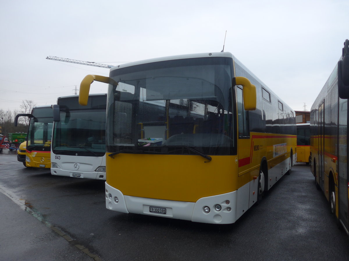 (213'052) - Wieland, Murten - Nr. 44/FR 300'598 - Temsa am 22. Dezember 2019 in Kerzers, Interbus