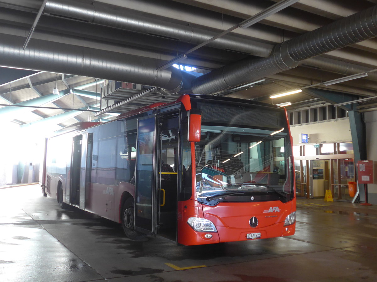 (213'118) - AFA Adelboden - Nr. 96/BE 823'926 - Mercedes am 25. Dezember 2019 in Adelboden, Busstation