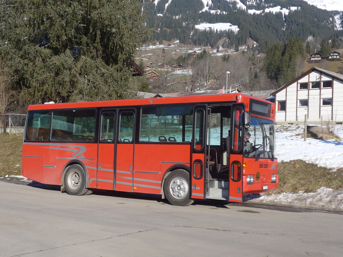 (213'302) - AFA Adelboden - Nr. 50/BE 715'002 - Vetter (ex AVG Grindelwald Nr. 21) am 2. Januar 2020 beim Bahnhof Lenk