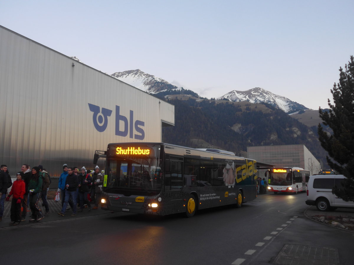 (213'460) - ASm Langenthal - Nr. 43/BE 630'623 - MAN am 11. Januar 2020 beim Bahnhof Frutigen