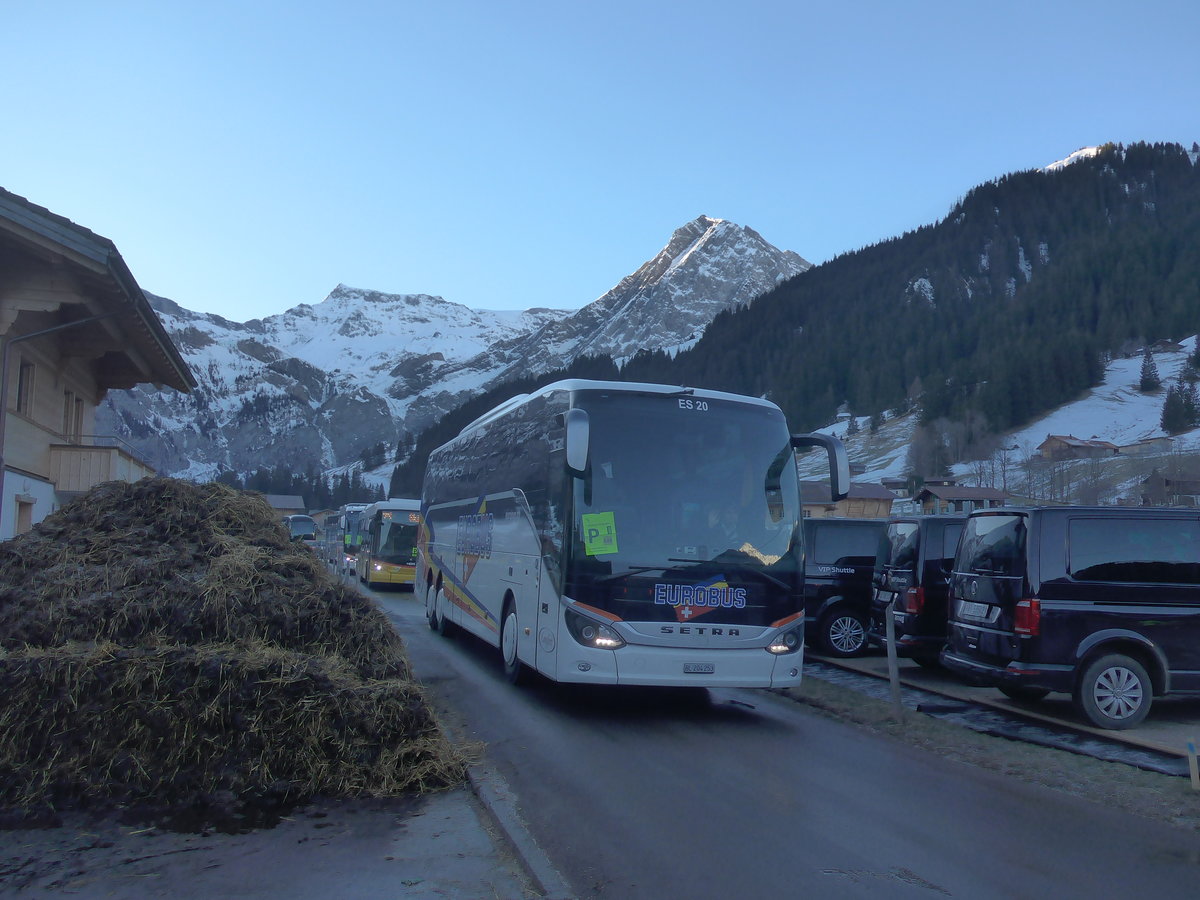 (213'498) - Saner, Laufen - Nr. 20/BL 204'253 - Setra am 11. Januar 2020 in Adelboden, Weltcup