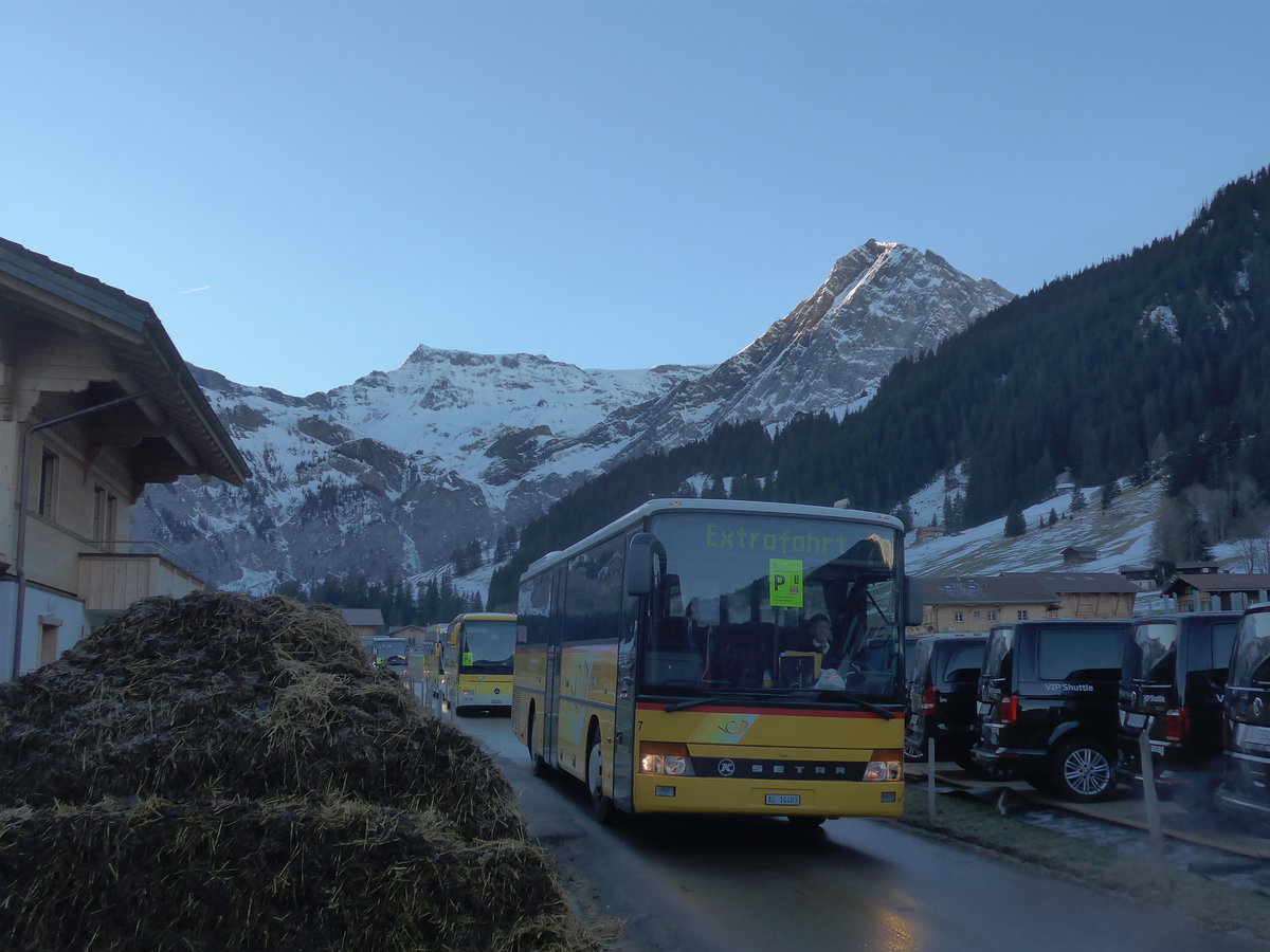 (213'504) - Tschannen, Zofingen - Nr. 7/AG 14'483 - Setra am 11. Januar 2020 in Adelboden, Weltcup